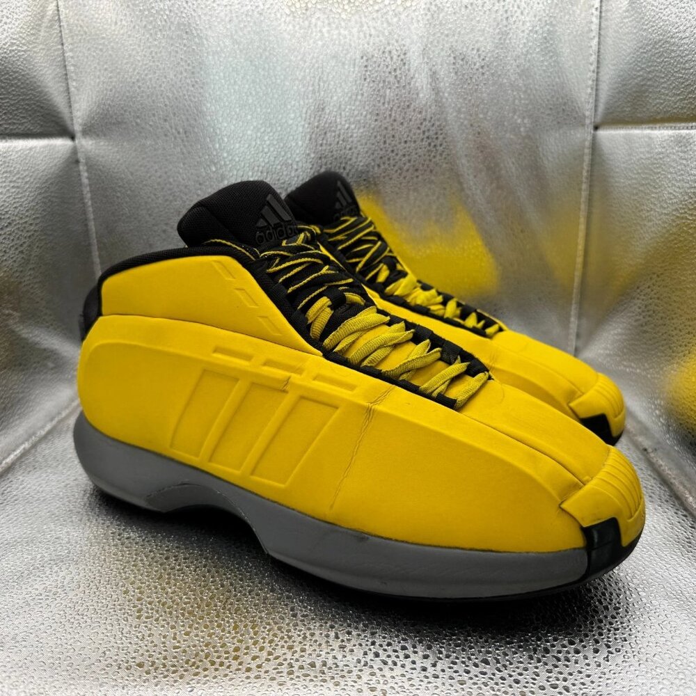 Size 10 Adidas Mens Crazy 1 Sunshine Kobe Bryant Yellow Basketball Shoes‎ GY3808